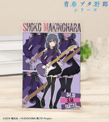 描き下ろし 牧之原翔子 ギター演奏ver. A5アクリルパネル