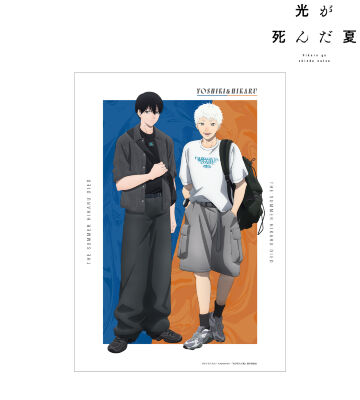 描き下ろし 辻中佳紀&ヒカル 私服ver. A3マット加工ポスター