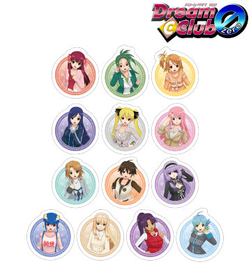 トレーディングダイカットステッカー