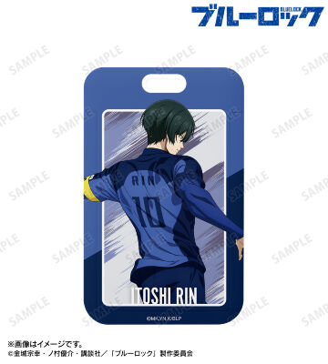 描き下ろし 糸師 凛 戦う背中×雨ver. フォトカードホルダー