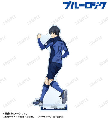 描き下ろし 潔 世一 戦う背中×雨ver. BIGアクリルスタンド