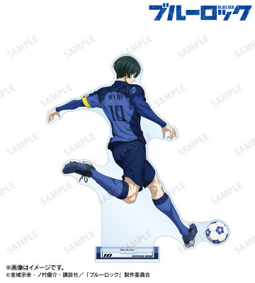 描き下ろし 糸師 凛 戦う背中×雨ver. BIGアクリルスタンド