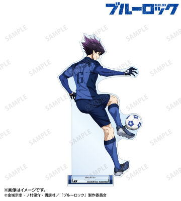 描き下ろし 烏 旅人 戦う背中×雨ver. BIGアクリルスタンド