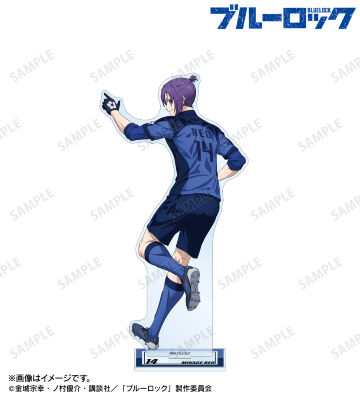 描き下ろし 御影 玲王 戦う背中×雨ver. BIGアクリルスタンド