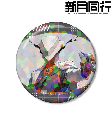 隊長 75mmホログラム缶バッジ