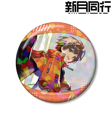 千秋 75mmホログラム缶バッジ