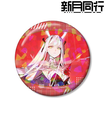 時曦 75mmホログラム缶バッジ