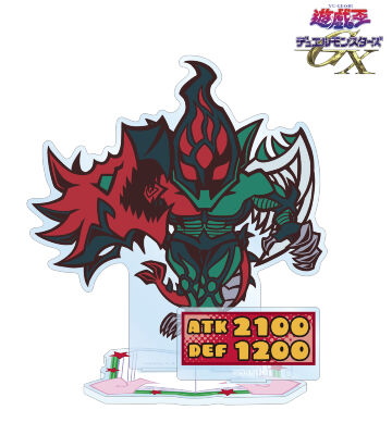 E･HERO フレイム･ウィングマン トゥーン･ワールド テイストデフォルメ パーツ付きBIGアクリルスタンド
