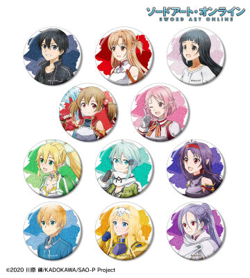 描き下ろし 歩みver. トレーディンググリッター缶バッジ