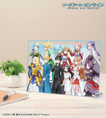 描き下ろし 集合 歩みver. A4アクリルパネル