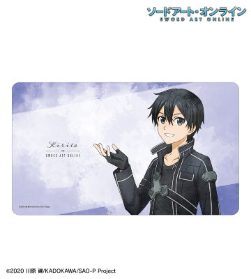 描き下ろし キリト 歩みver. マルチデスクマット