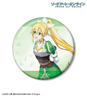 描き下ろし リーファ 歩みver. 100mm缶バッジ