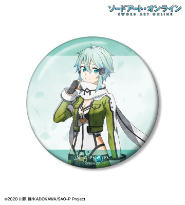 描き下ろし シノン 歩みver. 100mm缶バッジ