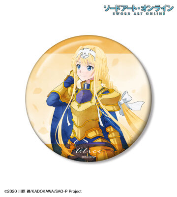 描き下ろし アリス 歩みver. 100mm缶バッジ