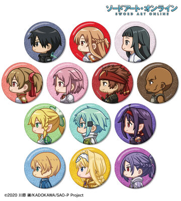 トレーディング ちびとこ グリッター缶バッジ