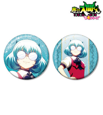 クロケル・ケロリ グリッター缶バッジ2個セット