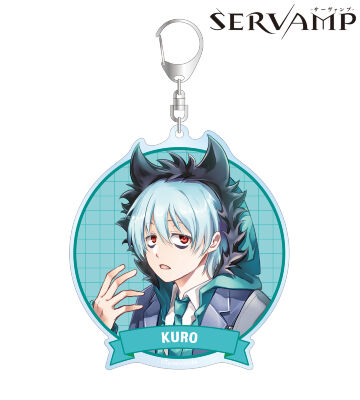 田中ストライク先生 描き下ろし クロ 学園風ver. BIGアクリルキーホルダー