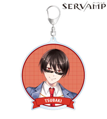 田中ストライク先生 描き下ろし 椿 学園風ver. BIGアクリルキーホルダー