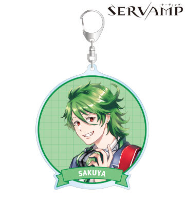 田中ストライク先生 描き下ろし 綿貫桜哉 学園風ver. BIGアクリルキーホルダー