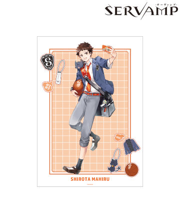 田中ストライク先生 描き下ろし 城田真昼 学園風ver. A3マット加工ポスター