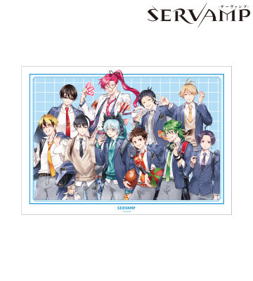 田中ストライク先生 描き下ろし 集合 学園風ver. A3マット加工ポスター