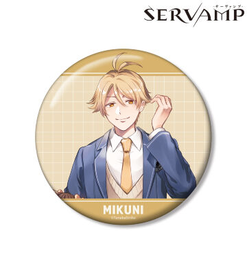 田中ストライク先生 描き下ろし 有栖院御国 学園風ver. 100mm缶バッジ