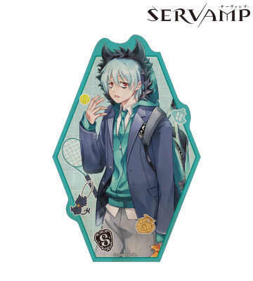 田中ストライク先生 描き下ろし クロ 学園風ver. ダイカットステッカー