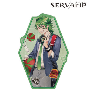 田中ストライク先生 描き下ろし 綿貫桜哉 学園風ver. ダイカットステッカー