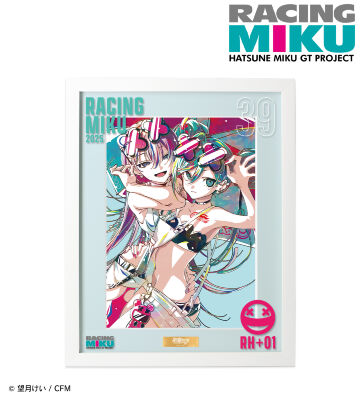 レーシングミク 2025Ver. Ani-Art 第2弾 A4キャラファイングラフオーバーレイ ver.C