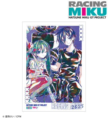 レーシングミク 2025Ver. Ani-Art 第3弾 A3マット加工ポスター ver.A
