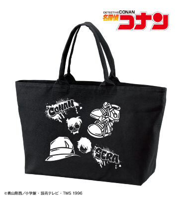 江戸川コナン&世良真純 グラフィティモチーフ BIGジップトートバッグ