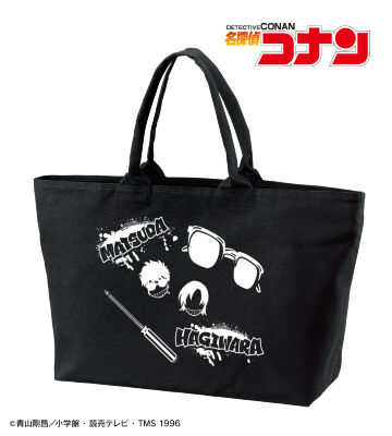 松田陣平&萩原研二 グラフィティモチーフ BIGジップトートバッグ