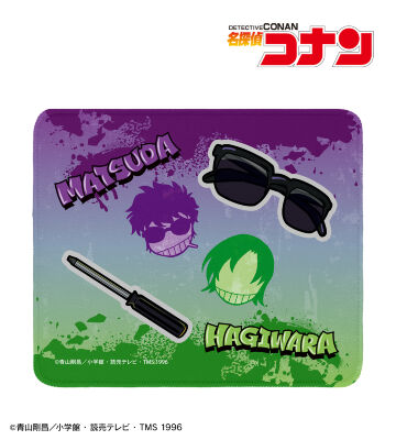 松田陣平&萩原研二 グラフィティモチーフ マウスパッド