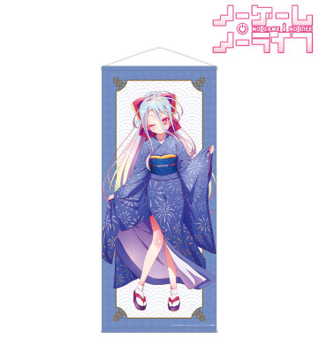 描き下ろし 白 和装ver. 等身大タペストリー