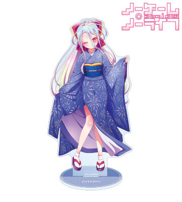 描き下ろし 白 和装ver. 特大アクリルスタンド