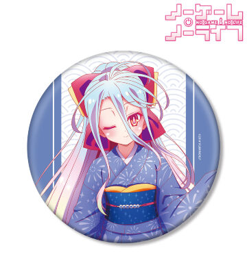 描き下ろし 白 和装ver. BIG缶バッジ