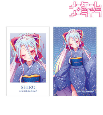 描き下ろし 白 和装ver. イラストカード2枚セット