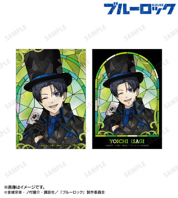 描き下ろし 潔 世一 怪盗団ver. Aure Glass ブロマイド2枚セット