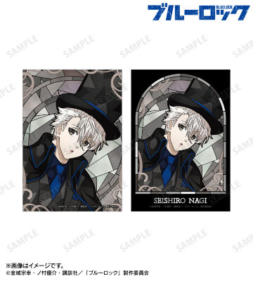 描き下ろし 凪 誠士郎 怪盗団ver. Aure Glass ブロマイド2枚セット