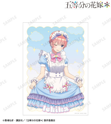 描き下ろし 中野一花 メルヘンメイドver. A3マット加工ポスター