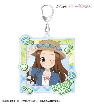 描き下ろし 高木さん 平成 時代ファッションver. BIGアクリルキーホルダー