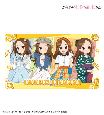 描き下ろし 高木さん 時代ファッションver. マルチデスクマット