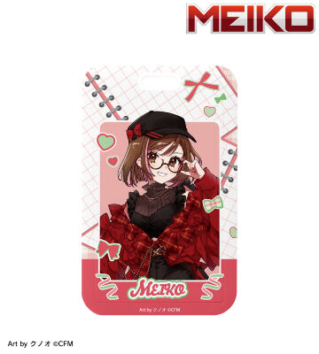 描き下ろし MEIKO 私服ver. Art by クノオ フォトカードホルダー