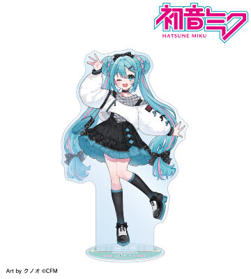 描き下ろし 初音ミク 私服ver. Art by クノオ BIGアクリルスタンド