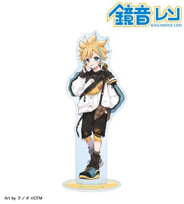 描き下ろし 鏡音レン 私服ver. Art by クノオ BIGアクリルスタンド