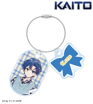 描き下ろし KAITO 私服ver. Art by クノオ 2連ワイヤーアクリルキーホルダー