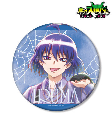 描き下ろし 悪入間 ブラックコーデver. Ani-Art aqua label BIG缶バッジ