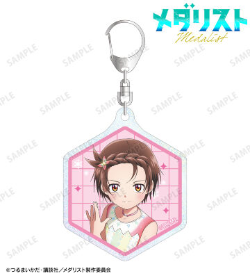 結束いのり グリッターアクリルキーホルダー