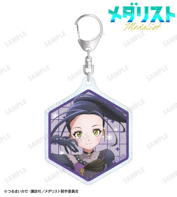 狼嵜 光 グリッターアクリルキーホルダー