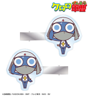 ドロロ ちょこんと！ アクリルヘアクリップ2個セット